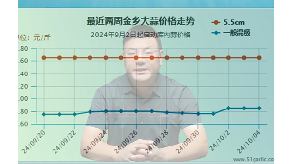 蒜價猛然上漲、能否再接再厲 ()